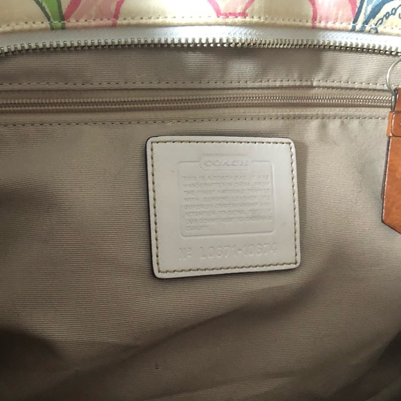 Multicoloured Coach purse - Picture 3 of 3